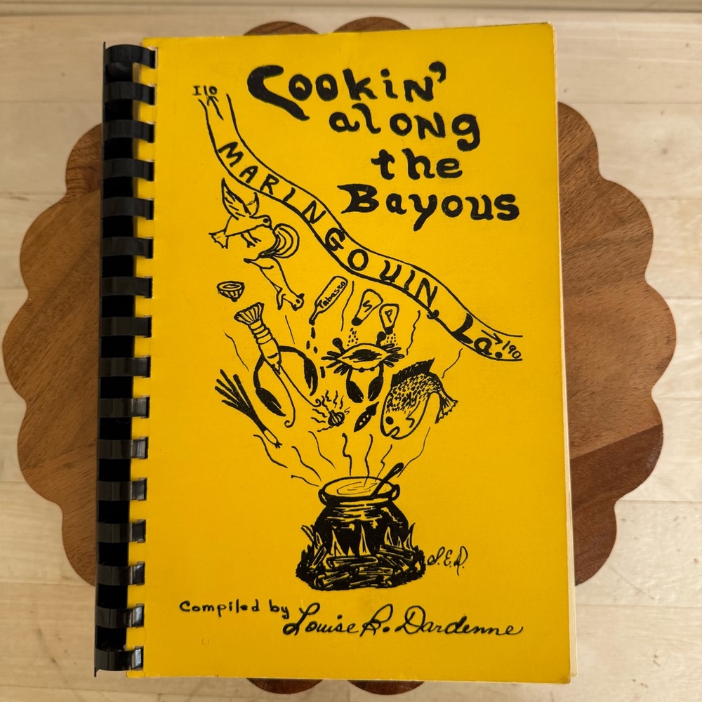 Cookin' Along the Bayous Spiral Cookbook
